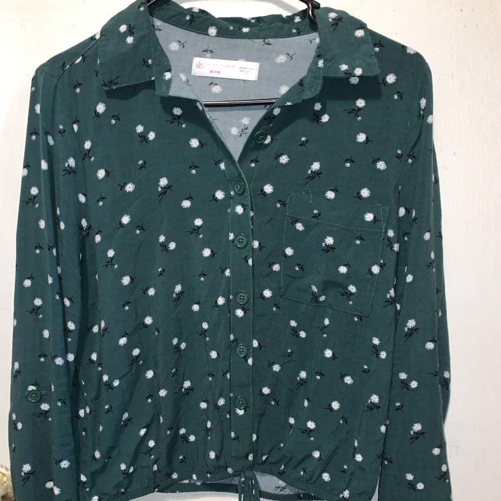 Floral Button Down Shirt